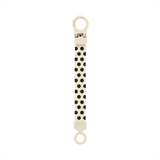 BIBS Pacifier Clip Loop, Polka - Ivory/Black (ETA 12 FEB)