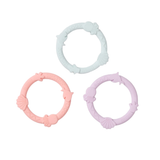 LouLou Lollipop, Wild Teether Ring Set - Shell Pink - Kollektive - Official distributor