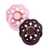 BIBS Boheme, Baby Pink/Plum, Latex (2pk) - Kollektive - Official distributor