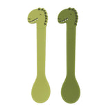 Trixie Silicone spoon 2-pack - Mr. Dino (ETA Mid Feb) - Kollektive - Official distributor