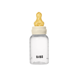 BIBS Baby Bottle, BPA Free plastic 150ml Latex - Ivory