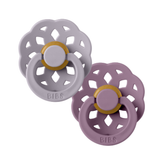 BIBS Boheme, Fossil Grey/Mauve, Latex (2pk)