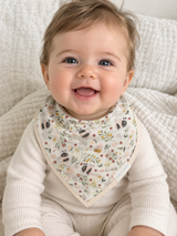 LouLou Lollipop, Bandana Bib Set - 2 Pack - Bumble Bees - Kollektive - Official distributor