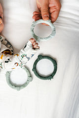 LouLou Lollipop, Wild Teether Ring Set - Sage Green