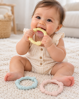 LouLou Lollipop, Wild Teether Ring Set - Pastel