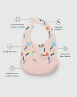 LouLou Lollipop, Silicone Bib - Unicorn Ballet - Kollektive - Official distributor