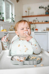 LouLou Lollipop, Silicone Bib - Confetti Mint