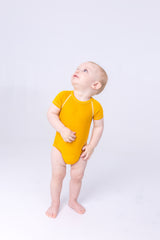 Flexisuit the 'one-size' onesie - Mustard - Kollektive - Official distributor