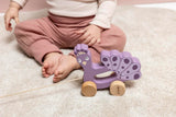 Wooden pull along toy - Mrs. Peacock - Kollektive - Official distributor