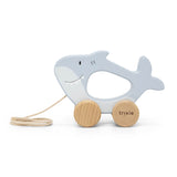 Trixie Wooden pull along toy - Mr. Shark (ETA Mid Feb) - Kollektive - Official distributor