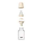 Baby Bottle, BPA Free plastic 150ml Silicone - Ivory