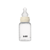 Baby Bottle, BPA Free plastic 150ml Silicone - Ivory