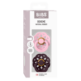 BIBS Boheme, Baby Pink/Plum, Latex (2pk) - Kollektive - Official distributor