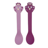 Silicone spoon 2-pack - Mrs. Peacock - Kollektive - Official distributor