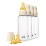Baby Bottle Complete Set (4 Pack) 270ml Latex - Ivory - Kollektive - Official distributor
