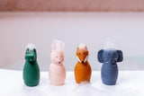Bath toy squeezy animals - Mrs. Rabbit & Mr. Fox - Kollektive - Official distributor
