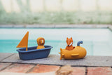 Bath toy sailboat - Mr. Lion