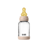 BIBS Glass Baby Bottle, 120ml Latex - Blush - Kollektive - Official distributor