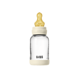 BIBS Glass Baby Bottle, 120ml Latex - Ivory - Kollektive - Official distributor