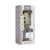 Glass Baby Bottle Complete Set 120ml Latex - Sage - Kollektive - Official distributor