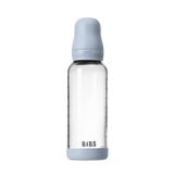 Glass Baby Bottle Complete Set 240ml Latex - Baby Blue - Kollektive - Official distributor