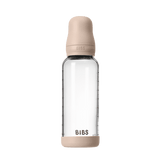 Glass Baby Bottle Complete Set 240ml Latex - Blush - Kollektive - Official distributor