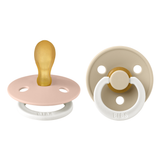 BIBS Blush/Vanilla GLOW Symmetrical, Latex (2pk) - Kollektive - Official distributor