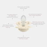 Infinity Ivory/Sage, Symmetrical Silicone (2pk) - Kollektive - Official distributor