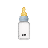 BIBS Plastic Bottle, BPA Free plastic 150ml Latex - Plastic Blue - Kollektive - Official distributor
