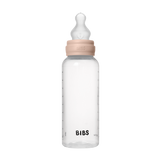 BIBS Plastic Bottle, BPA Free plastic 270ml Silicone - Blush - Kollektive - Official distributor