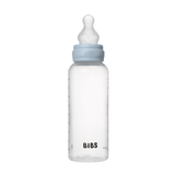 BIBS Plastic Bottle, BPA Free plastic 270ml Silicone - Plastic Blue - Kollektive - Official distributor