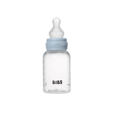BIBS Plastic Bottle Complete Set 150ml Silicone - Plastic Blue - Kollektive - Official distributor