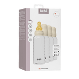 Baby Bottle Complete Set (4 Pack) 270ml Latex - Ivory - Kollektive - Official distributor