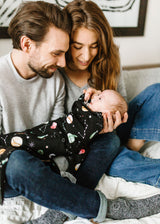 LouLou Lollipop, Muslin Swaddle - Planets - Kollektive - Official distributor