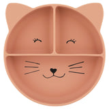 Silicone divided suction plate - Mrs. Cat