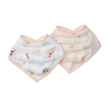 LouLou Lollipop, Bandana Bib Set - 2 Pack - Mermaids - Kollektive - Official distributor