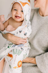 LouLou Lollipop, Hooded Towel Set - Safari Jungle - Kollektive - Official distributor