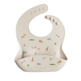 LouLou Lollipop, Silicone Bib - Safari Jungle - Kollektive - Official distributor
