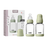 BIBS Glass Bottle Complete Set (2 Pack) 120ml Silicone - Sage - Kollektive - Official distributor