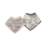 LouLou Lollipop, Bandana Bib Set - 2 Pack - English Garden - Kollektive - Official distributor