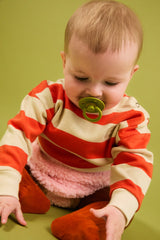 BIBS Dummies Pale Butter/Wasabi Round, Latex (2pk) - Kollektive - Official distributor