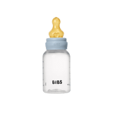 Baby Bottle, BPA Free plastic 150ml Latex - Baby Blue