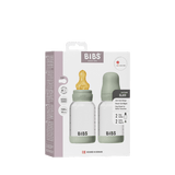 BIBS Glass Bottle Complete Set (2 Pack) 120ml Latex - Sage - Kollektive - Official distributor