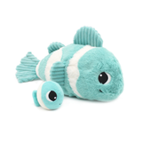Bigou the Clownfish, Mum & Baby - Aqua