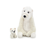 Grobidou the Polar Bear, Mum & Baby