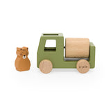 Trixie Wooden animal construction cars set (ETA Mid Feb) - Kollektive - Official distributor