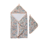 LouLou Lollipop, Hooded Towel Set - English Garden - Kollektive - Official distributor