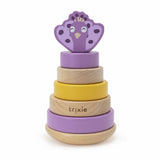 Wooden stacking toy - Mrs. Peacock - Kollektive - Official distributor