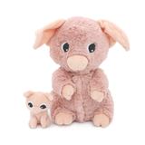 Barbekiou the Pig, Mum & Baby