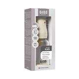 Glass Baby Bottle Complete Set 120ml Latex - Ivory - Kollektive - Official distributor